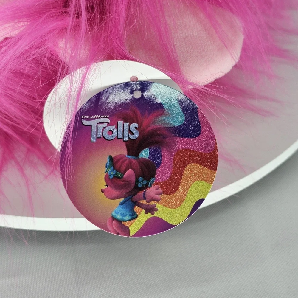 Dreamworks Trolls Poppy Armrest Travel Buddy Pillow 11x9